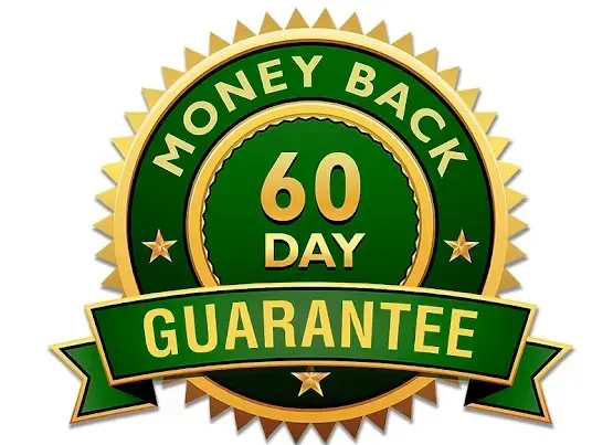 Ringzen6 60 Day Money Back Guarantee Badge